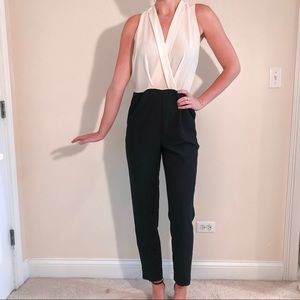 Adorable two tone jumpsuit